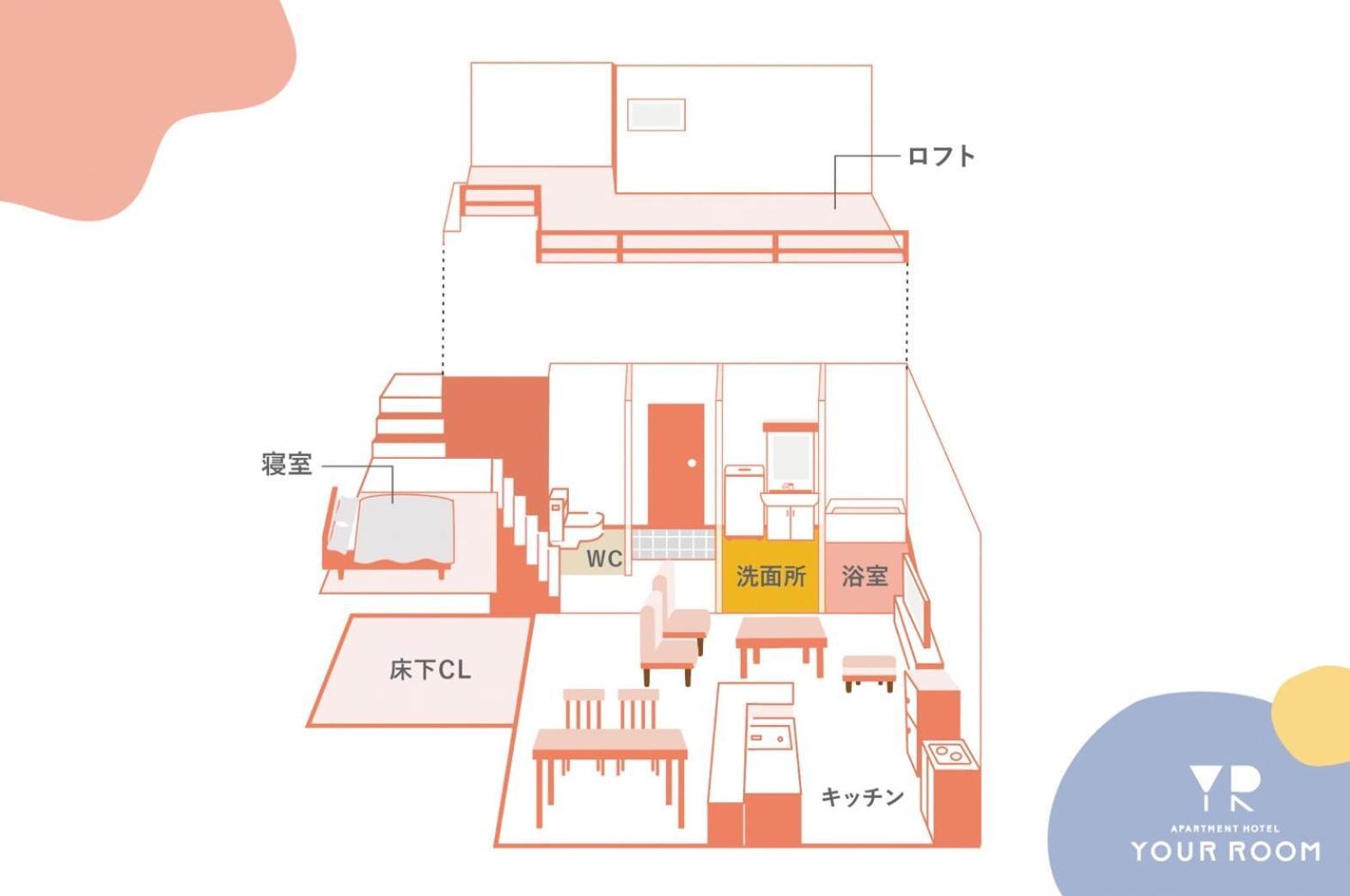 Your Room 熊本駅 ภายนอก รูปภาพ
